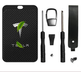 Tesla Carbon Fiber Key Card Holder Case